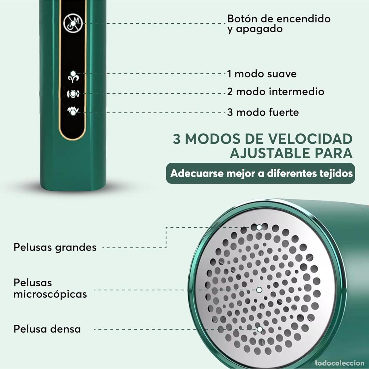 Segunda mano: Quitapelusas Electrico &ndash; 3 Velocidades - recargable USB - Foto 6