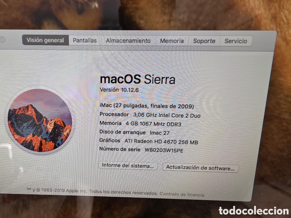 Segunda mano: MacBook Pro 27 2009 Plata - Foto 2