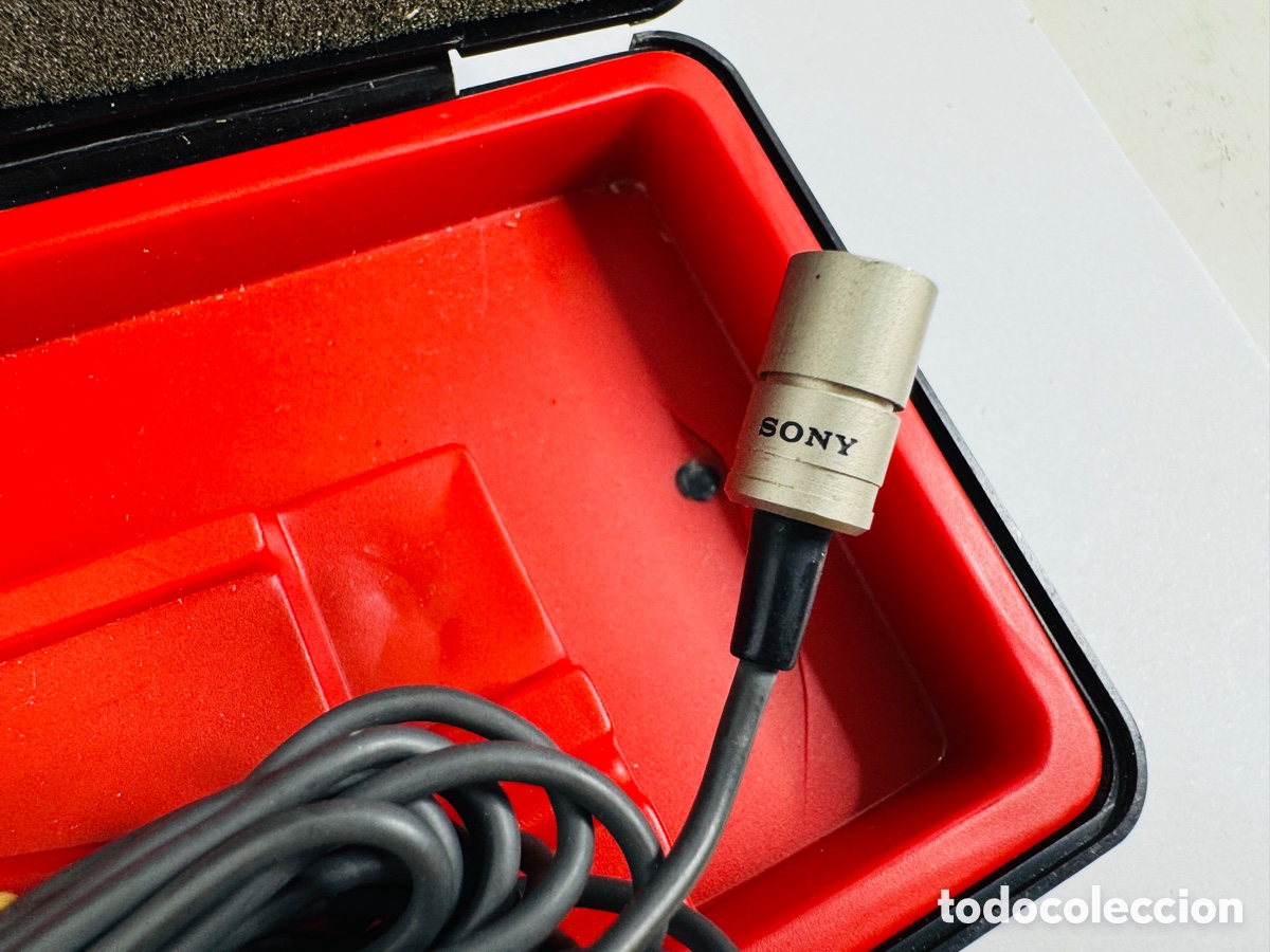 Segunda mano: Vintage Sony ECM-150 Condenser Microphone - Foto 5