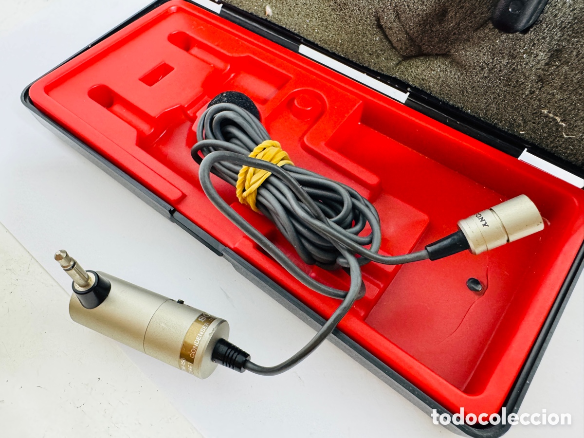 Segunda mano: Vintage Sony ECM-150 Condenser Microphone - Foto 7