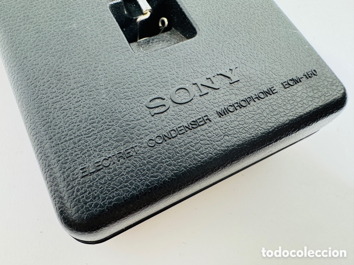 Segunda mano: Vintage Sony ECM-150 Condenser Microphone - Foto 10