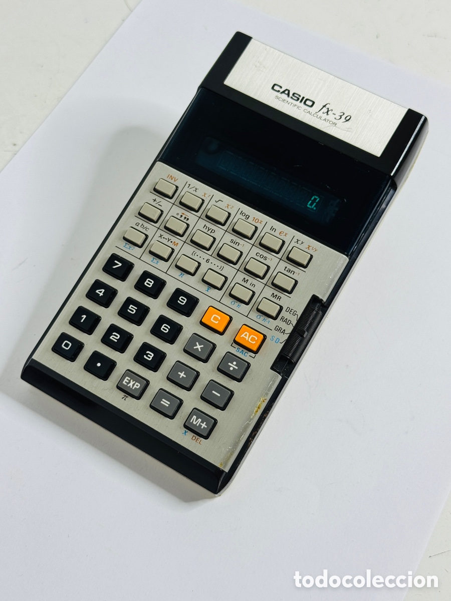 Segunda mano: Casio FX-39 Scientic Calculator - Foto 5