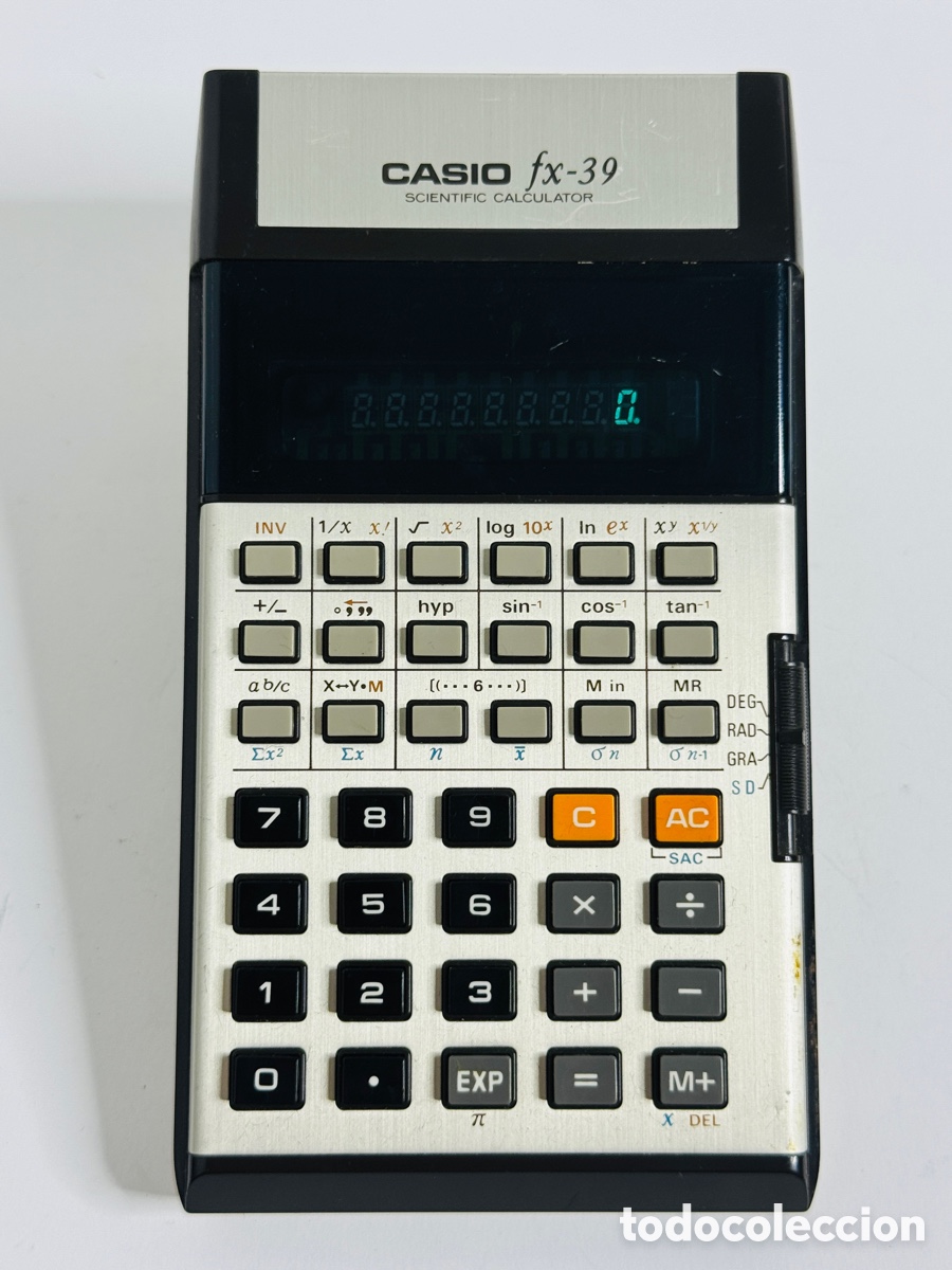 Segunda mano: Casio FX-39 Scientic Calculator - Foto 1