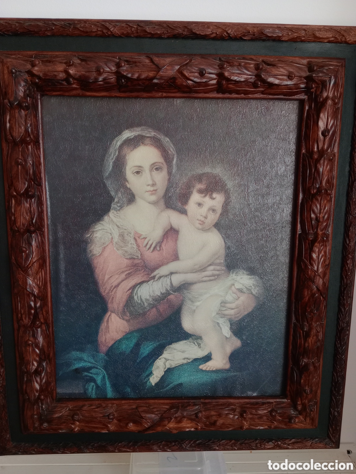 Segunda mano: Cuadro de la Virgen con el Ni&ntilde;o - Foto 2