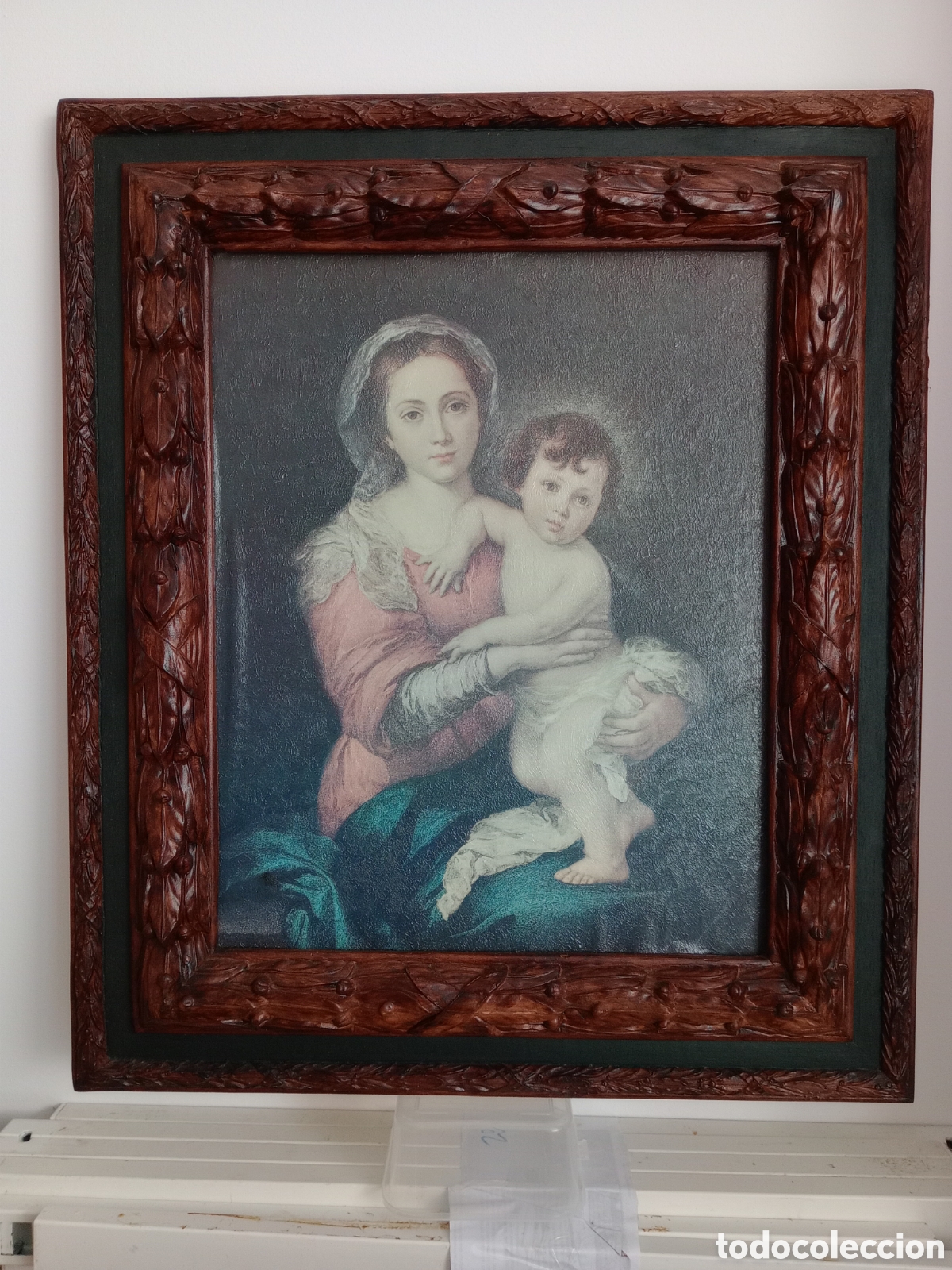 Segunda mano: Cuadro de la Virgen con el Ni&ntilde;o - Foto 1