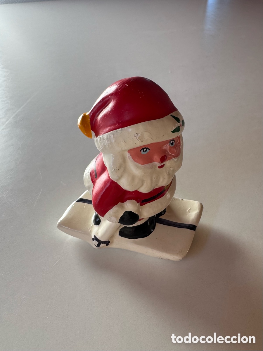 Segunda mano: FIGURITA DE PAP&Aacute; NOEL ESQUIANDO - Foto 5
