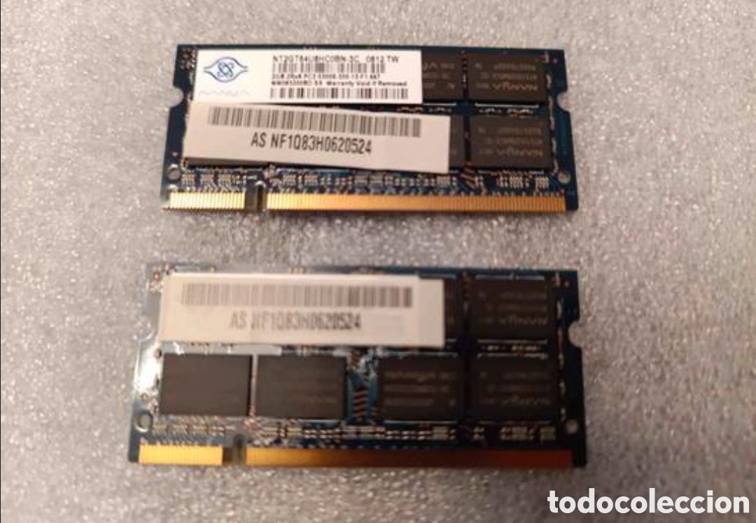 Segunda mano: M&oacute;dulos Memoria DDR2 Portatil - Notebook - Foto 4