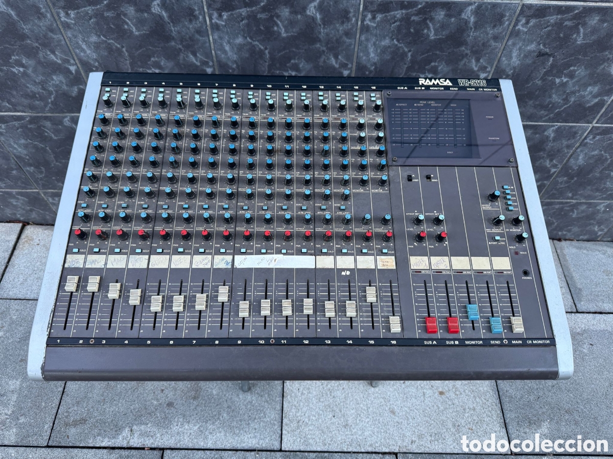 Segunda mano: Mesa de mezclas RAMSA WR-S216 - Foto 10