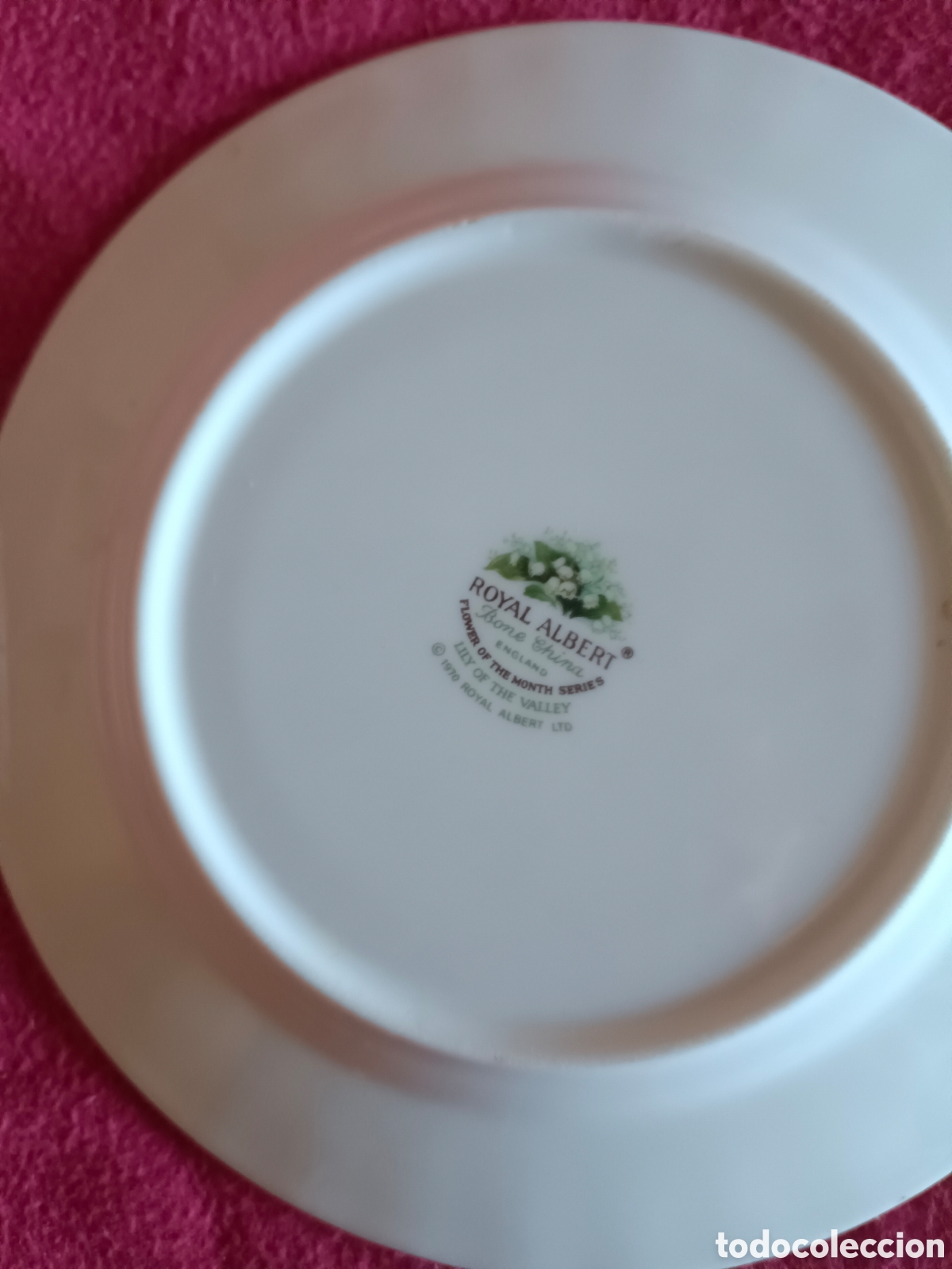 Segunda mano: Platitos de porcelana Royal Aibert - Foto 2