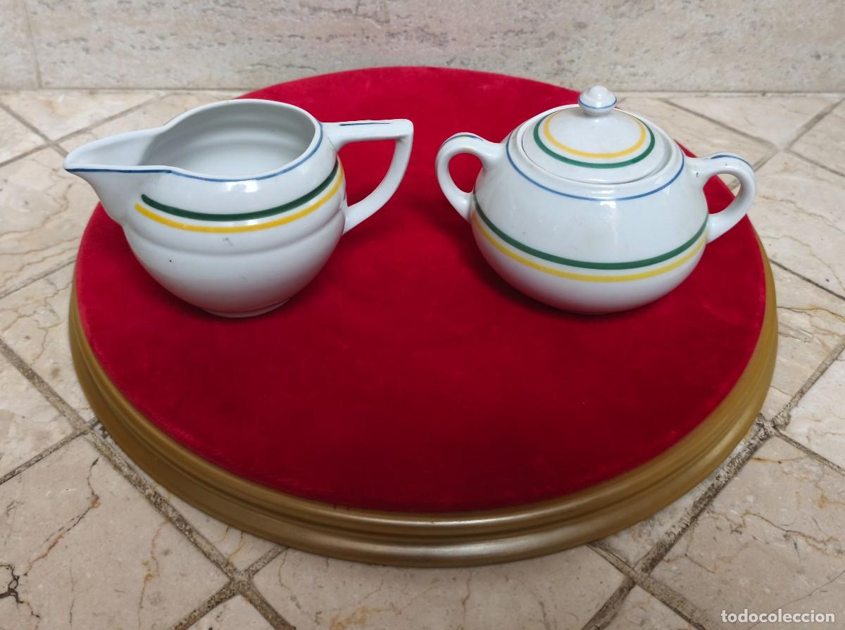 Segunda mano: LOTE DE JARRA DE LECHE + AZUCARERA VINTAGE - Foto 1