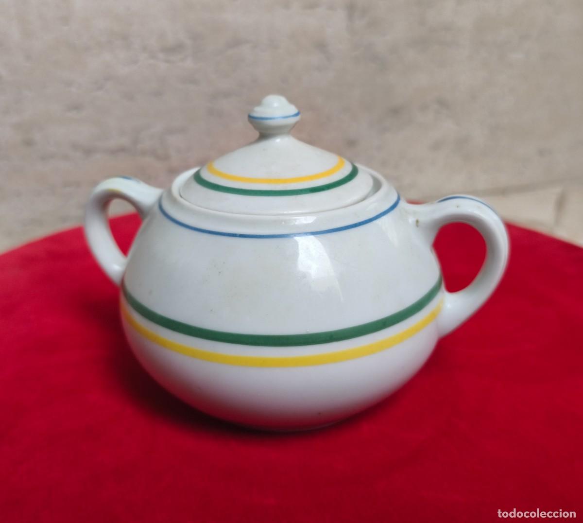 Segunda mano: LOTE DE JARRA DE LECHE + AZUCARERA VINTAGE - Foto 3