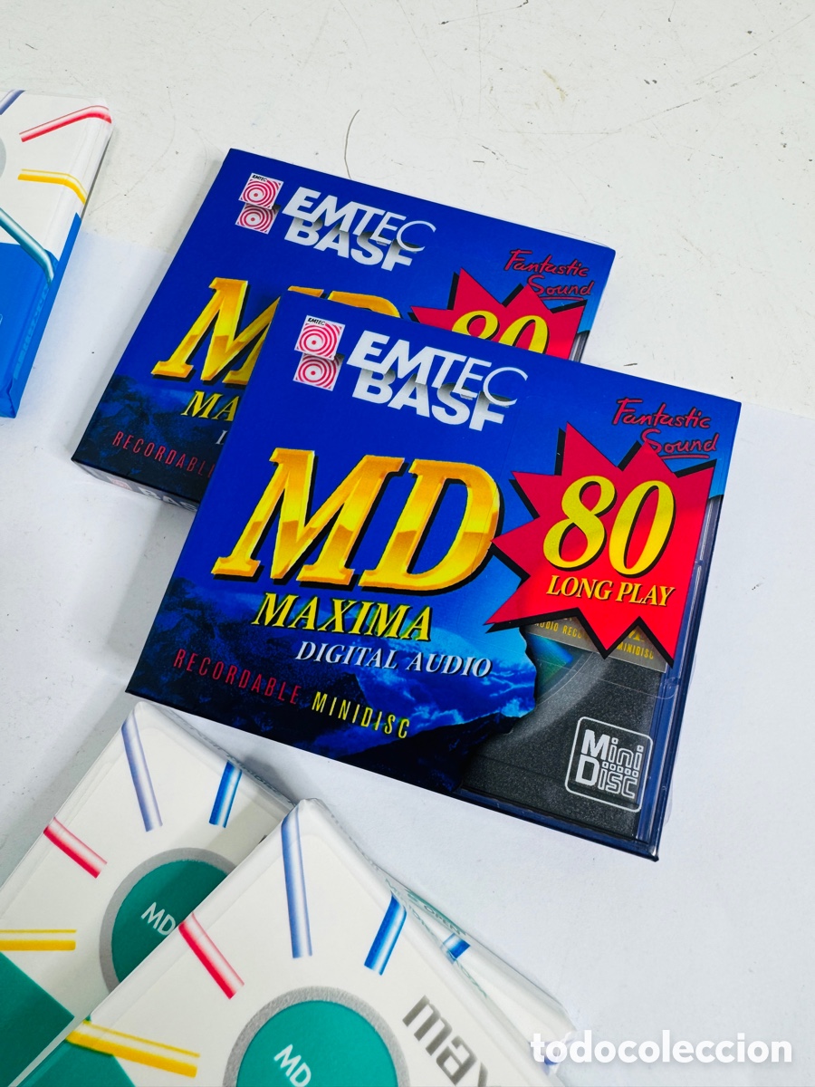 Segunda mano: Maxell Mini Disc Basf Lote 9 Unid Precintados - Foto 4