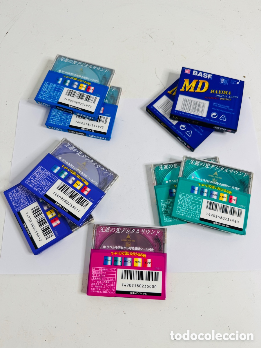 Segunda mano: Maxell Mini Disc Basf Lote 9 Unid Precintados - Foto 6