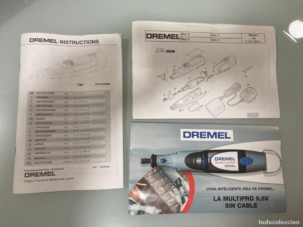 Segunda mano: DREMEL MULTIPRO 9,6 v, MODELO 780, INALAMBRICA - Foto 9