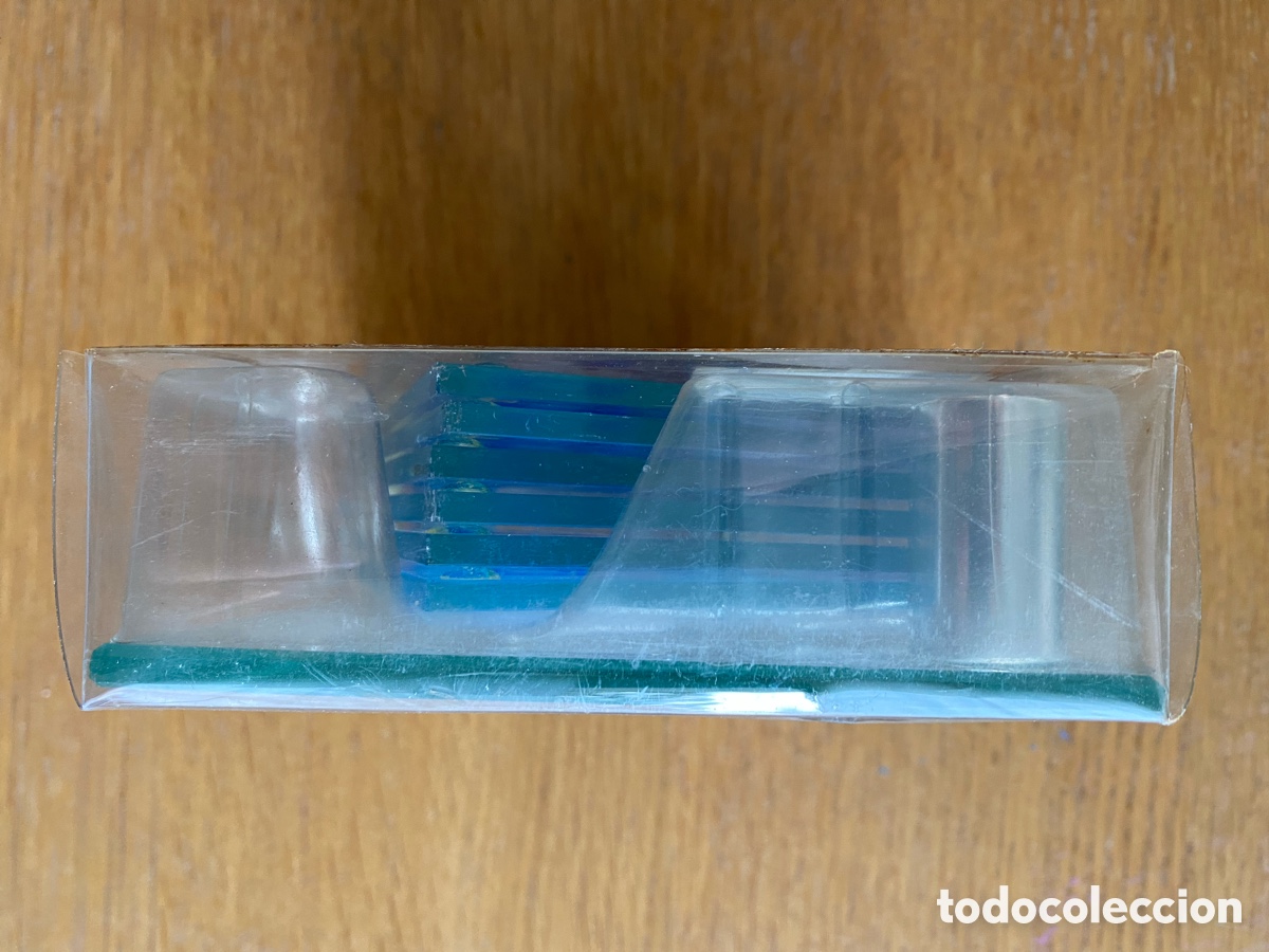 Segunda mano: 6 posavasos de cristal con dibujos azules - Foto 2