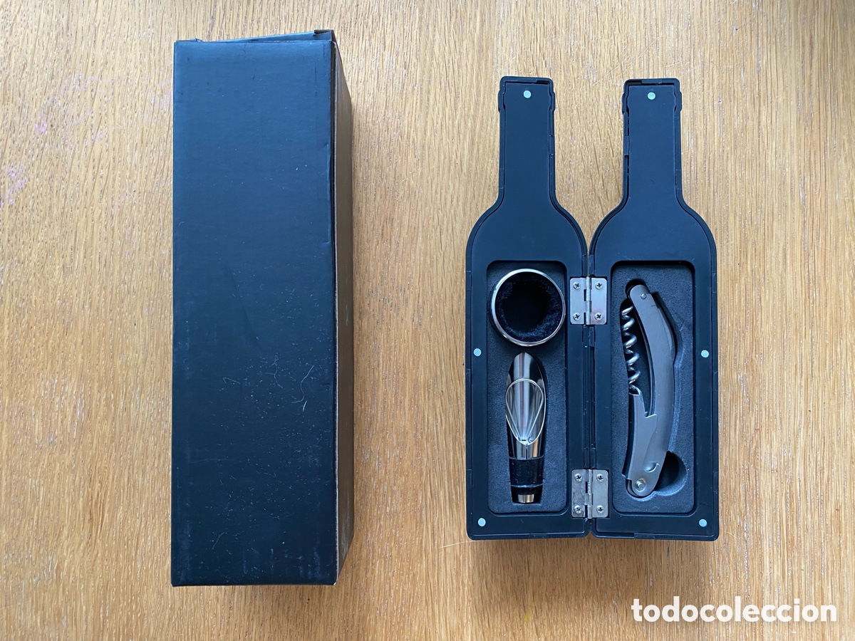 Segunda mano: Set de accesorios para vino - Foto 1