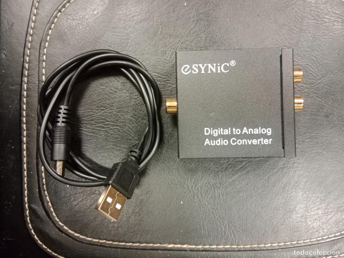 Segunda mano: CONVERSOR ANALOGICO DIGITAL DE AUDIO - INPUT / OUTPUT COAXIAL RCA - CON CABLE USB - Foto 1