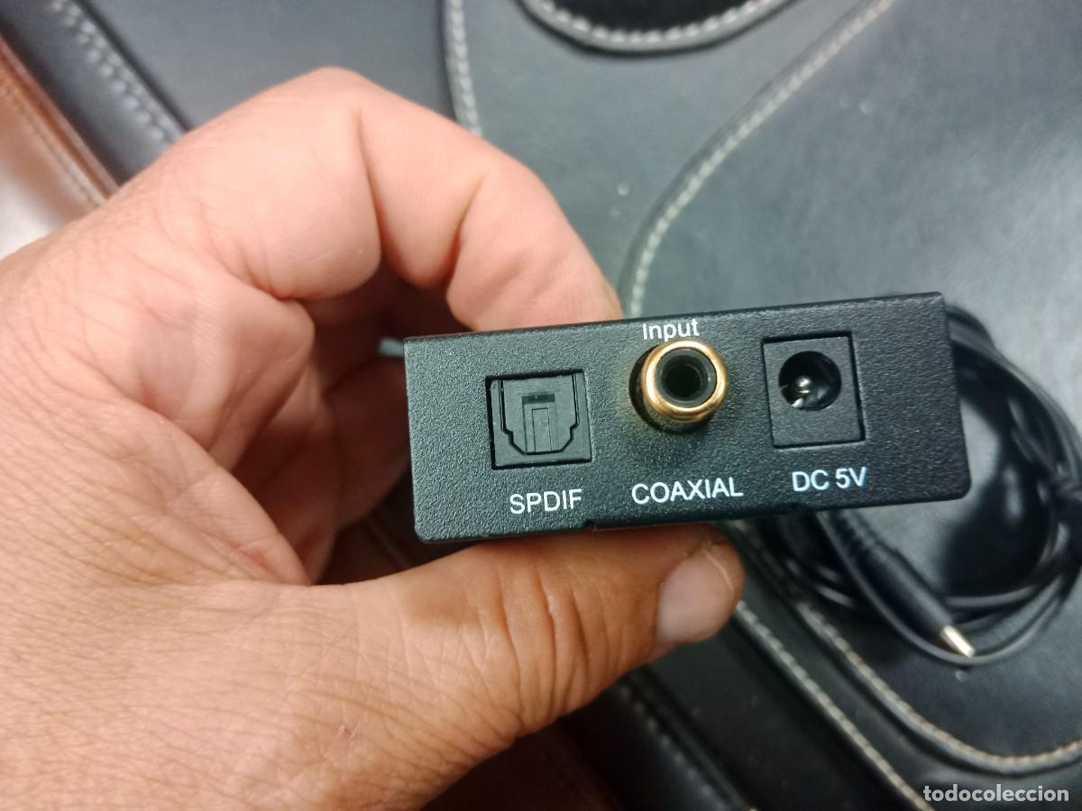 Segunda mano: CONVERSOR ANALOGICO DIGITAL DE AUDIO - INPUT / OUTPUT COAXIAL RCA - CON CABLE USB - Foto 3