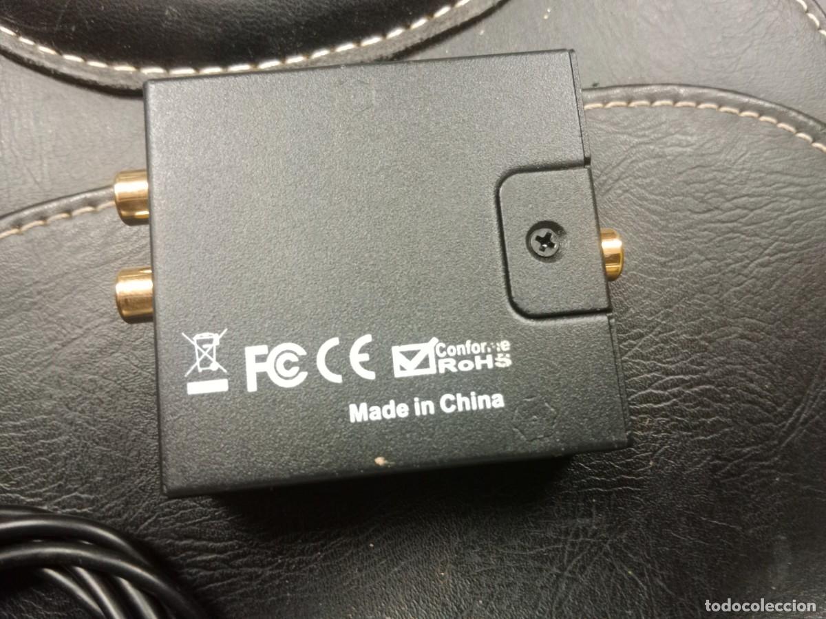 Segunda mano: CONVERSOR ANALOGICO DIGITAL DE AUDIO - INPUT / OUTPUT COAXIAL RCA - CON CABLE USB - Foto 4