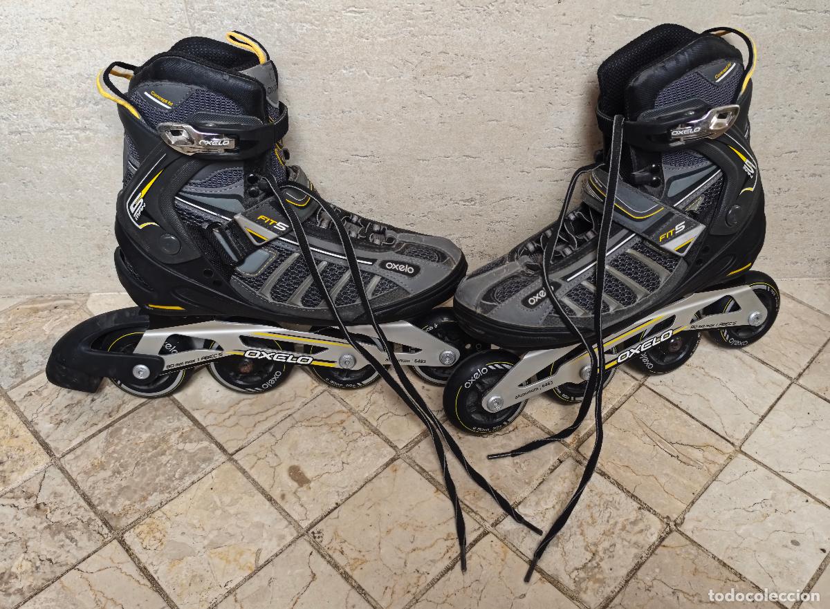 Segunda mano: PATINES EN L&Iacute;NEA - OXELO FIT5 - TALLA 40 - Foto 1