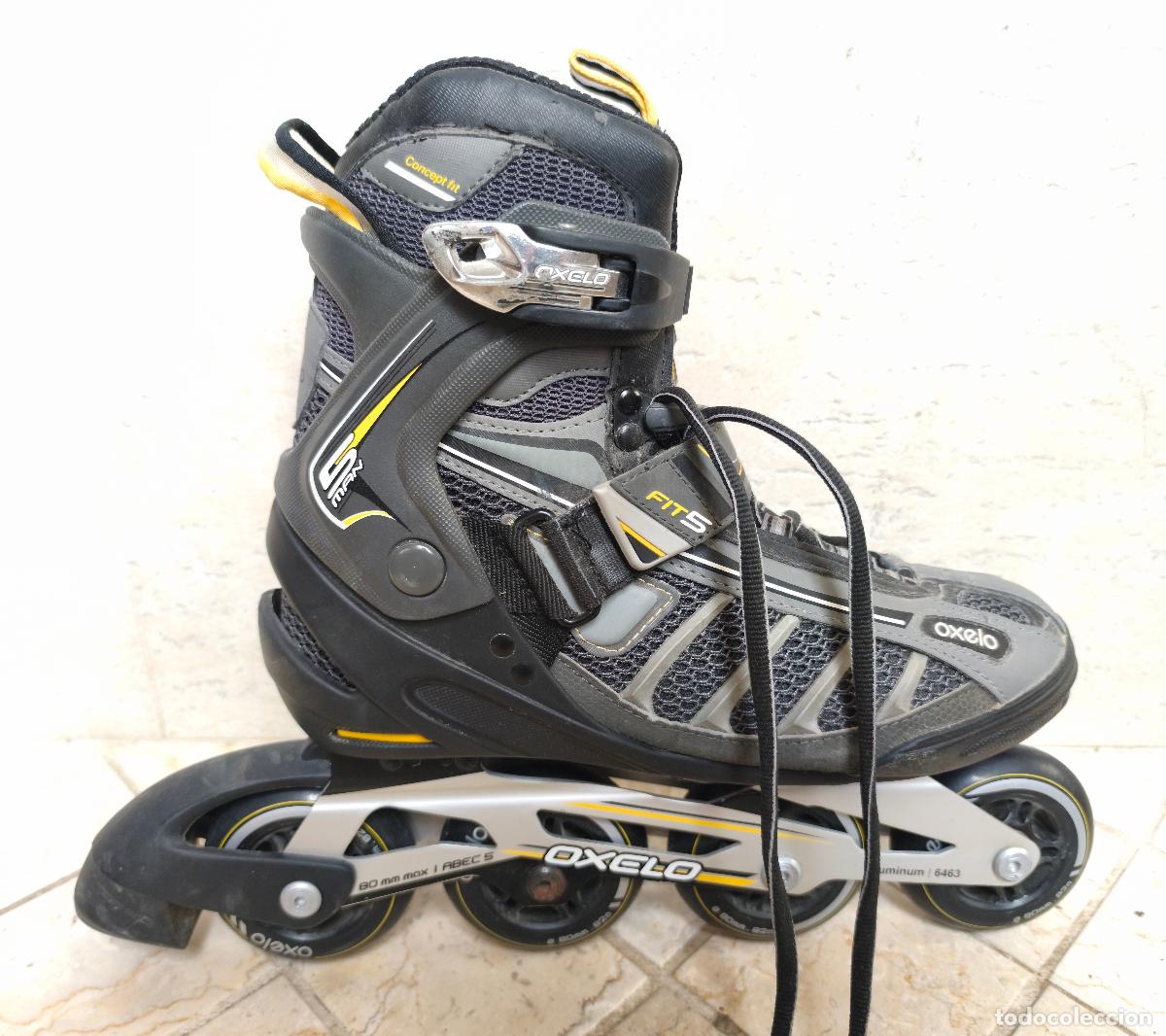 Segunda mano: PATINES EN L&Iacute;NEA - OXELO FIT5 - TALLA 40 - Foto 2