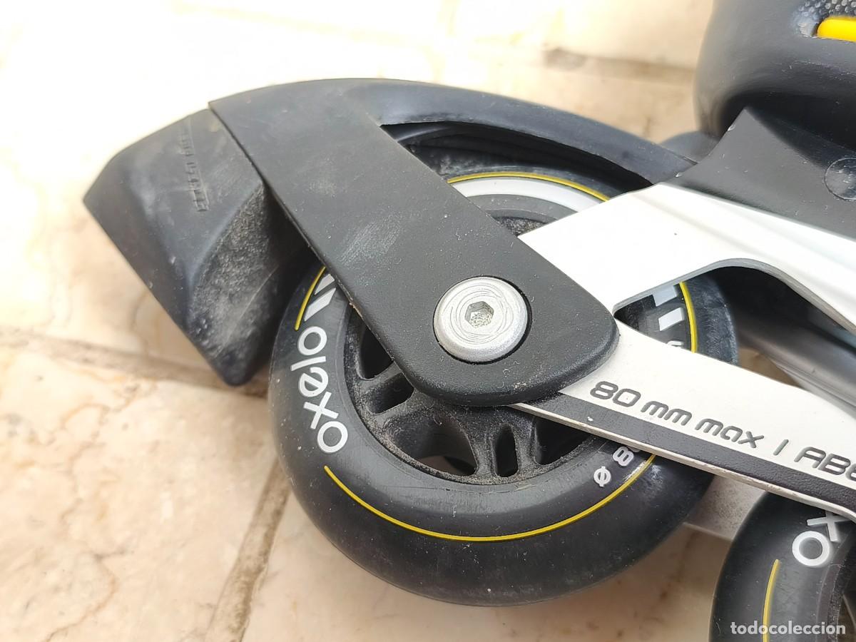 Segunda mano: PATINES EN L&Iacute;NEA - OXELO FIT5 - TALLA 40 - Foto 5