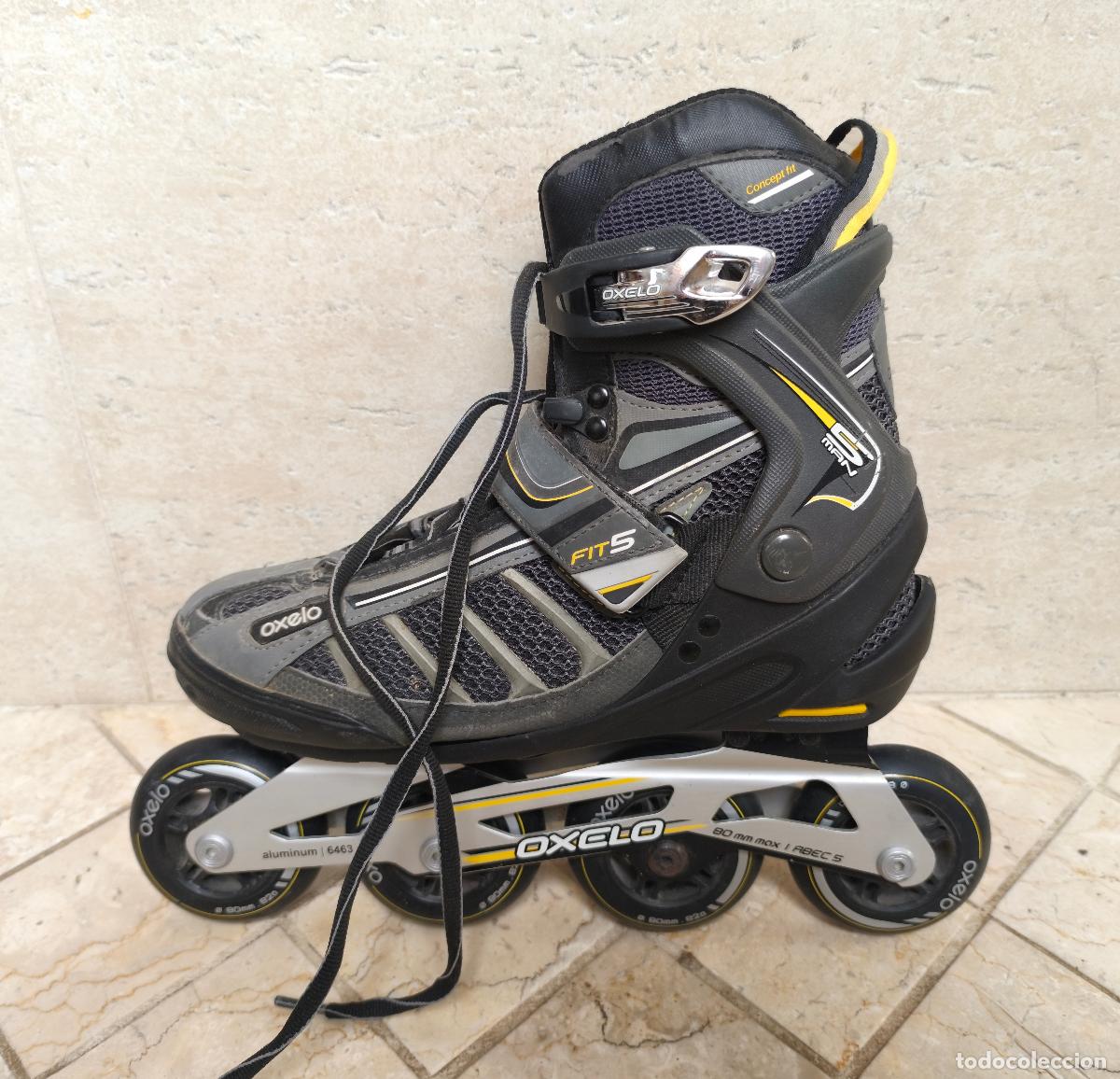 Segunda mano: PATINES EN L&Iacute;NEA - OXELO FIT5 - TALLA 40 - Foto 8