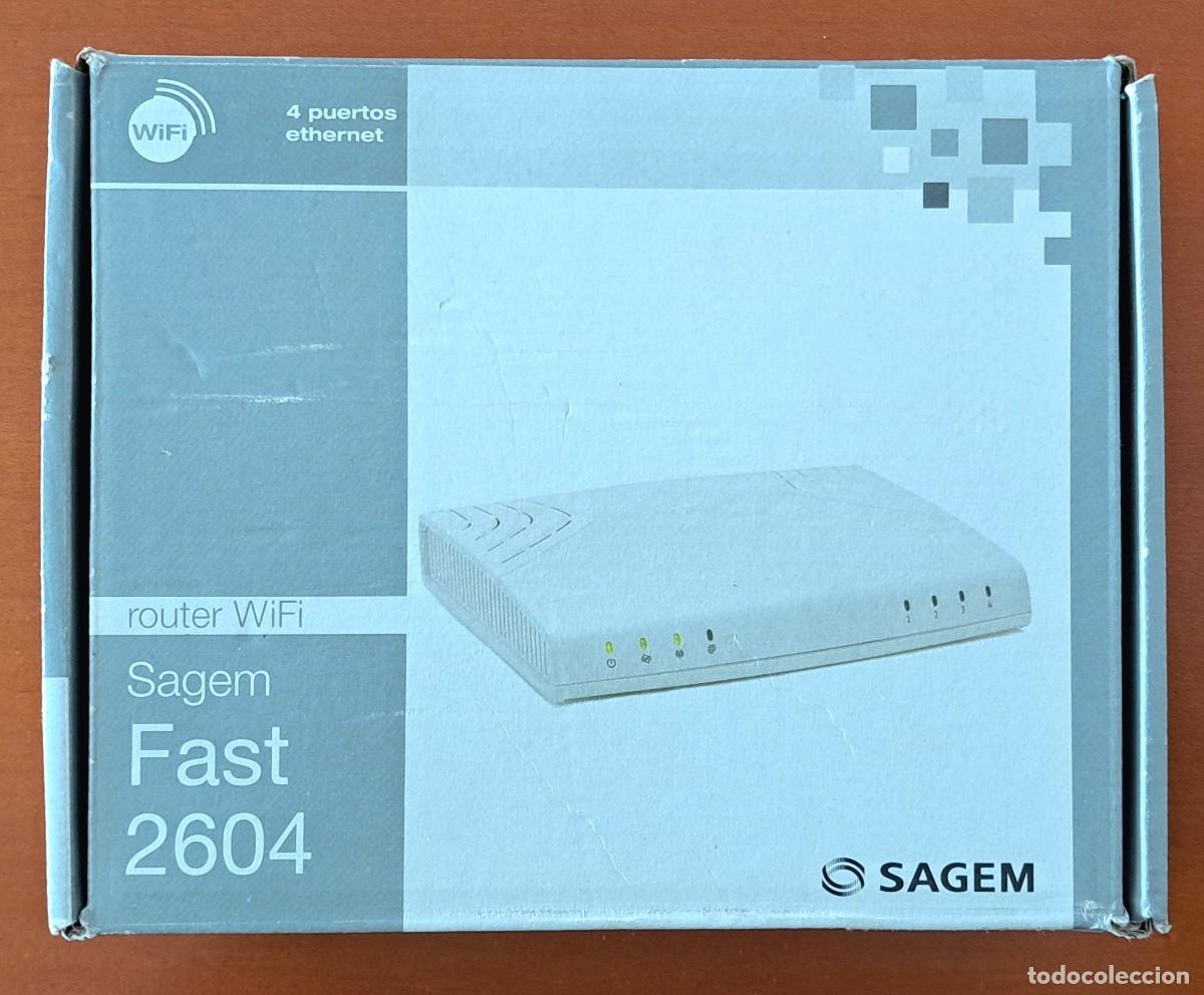 Segunda mano: ROUTER WIFI SAGEM FAST 2604. COMPLETO, FUNCIONADO. - Foto 7