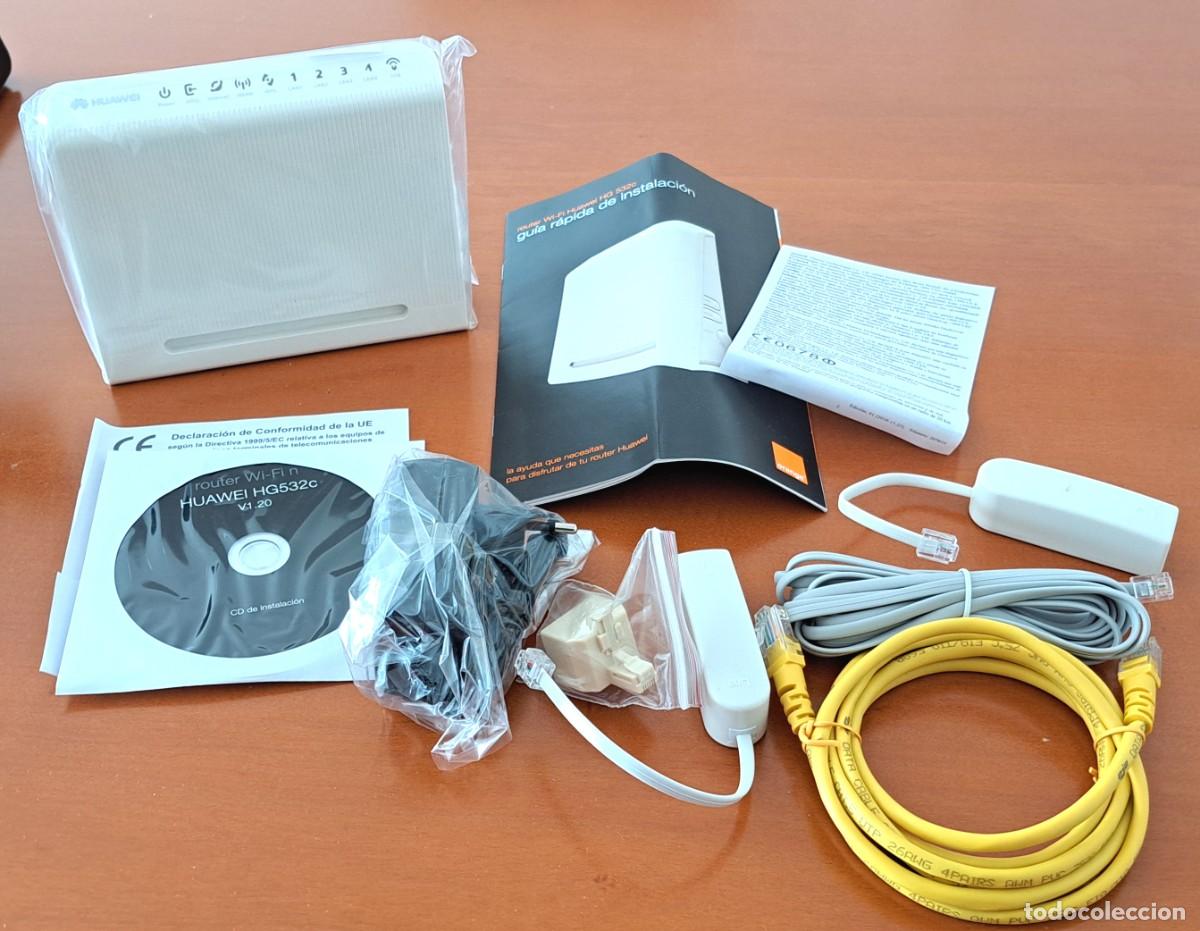 Segunda mano: ROUTER WIFI n HUAWEI HG532c. COMPLETO, FUNCIONADO. - Foto 1