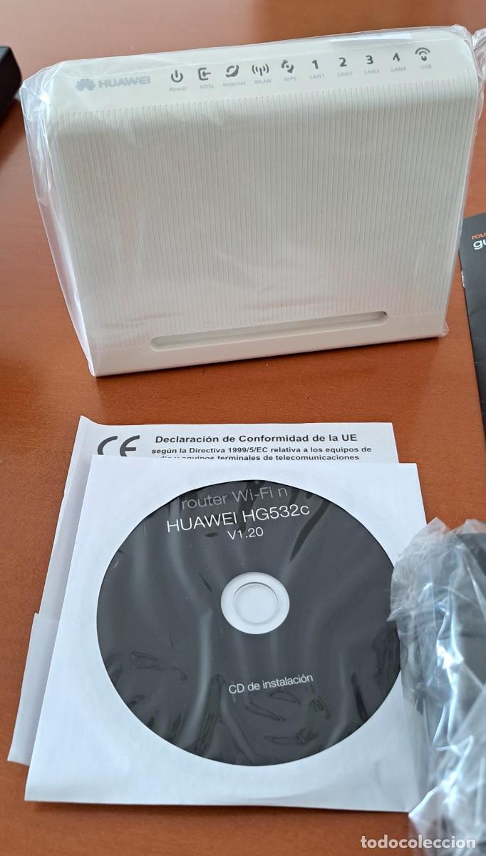 Segunda mano: ROUTER WIFI n HUAWEI HG532c. COMPLETO, FUNCIONADO. - Foto 2
