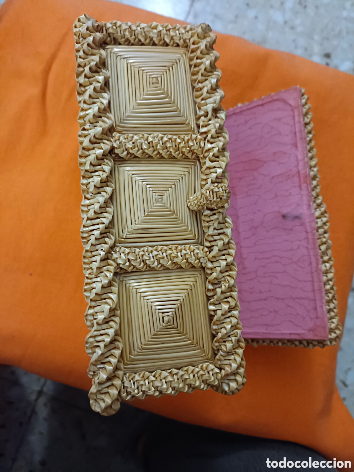 Segunda mano: Joyero artesanal hecho de paja - Foto 4