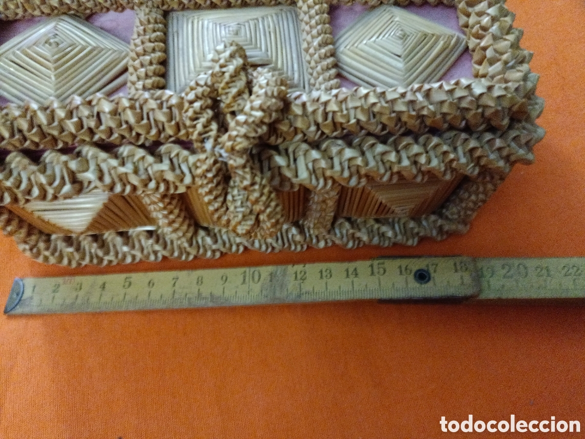 Segunda mano: Joyero artesanal hecho de paja - Foto 5