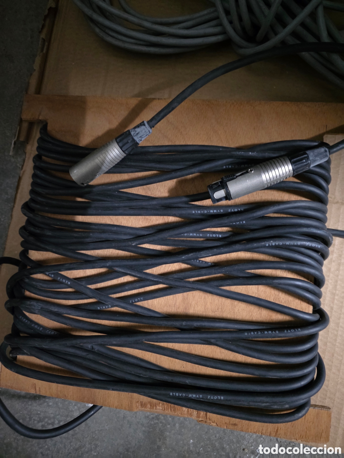 Segunda mano: Lote de cables largos (XLR, jack y varios) &ndash; sonido / audio - Foto 2