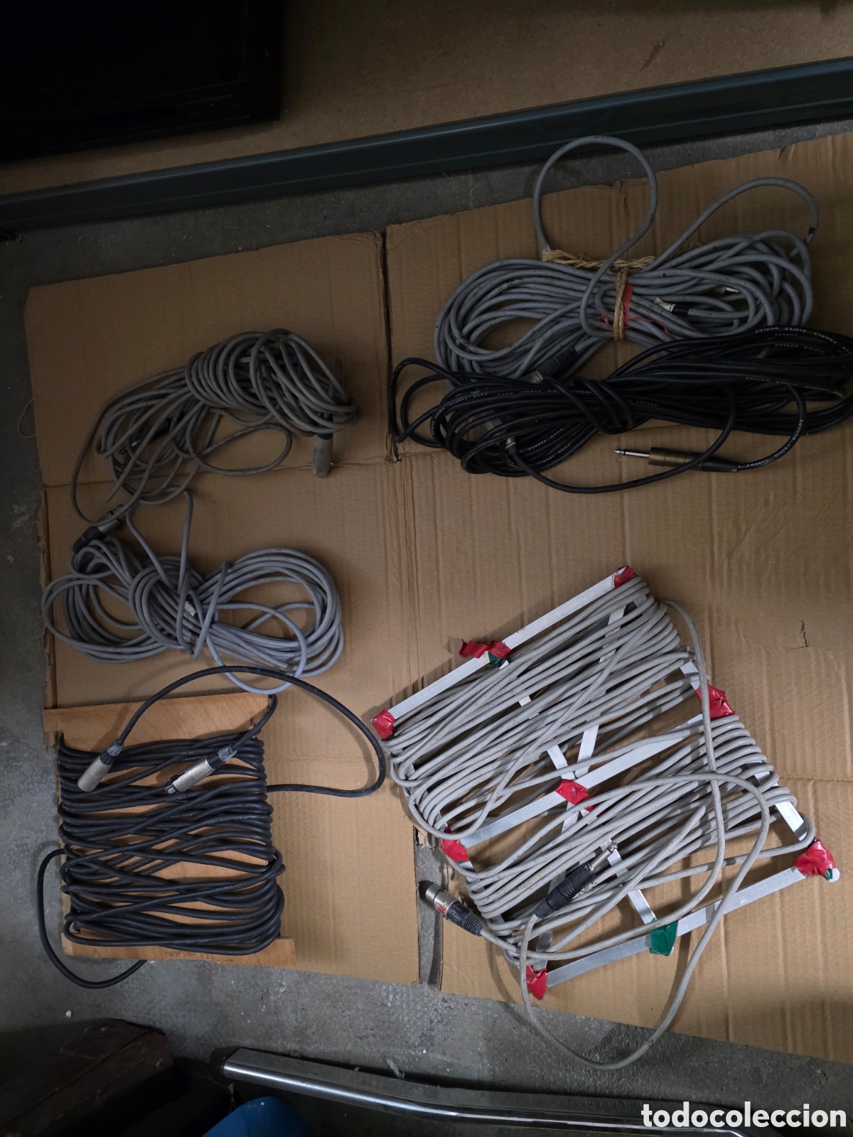 Segunda mano: Lote de cables largos (XLR, jack y varios) &ndash; sonido / audio - Foto 4
