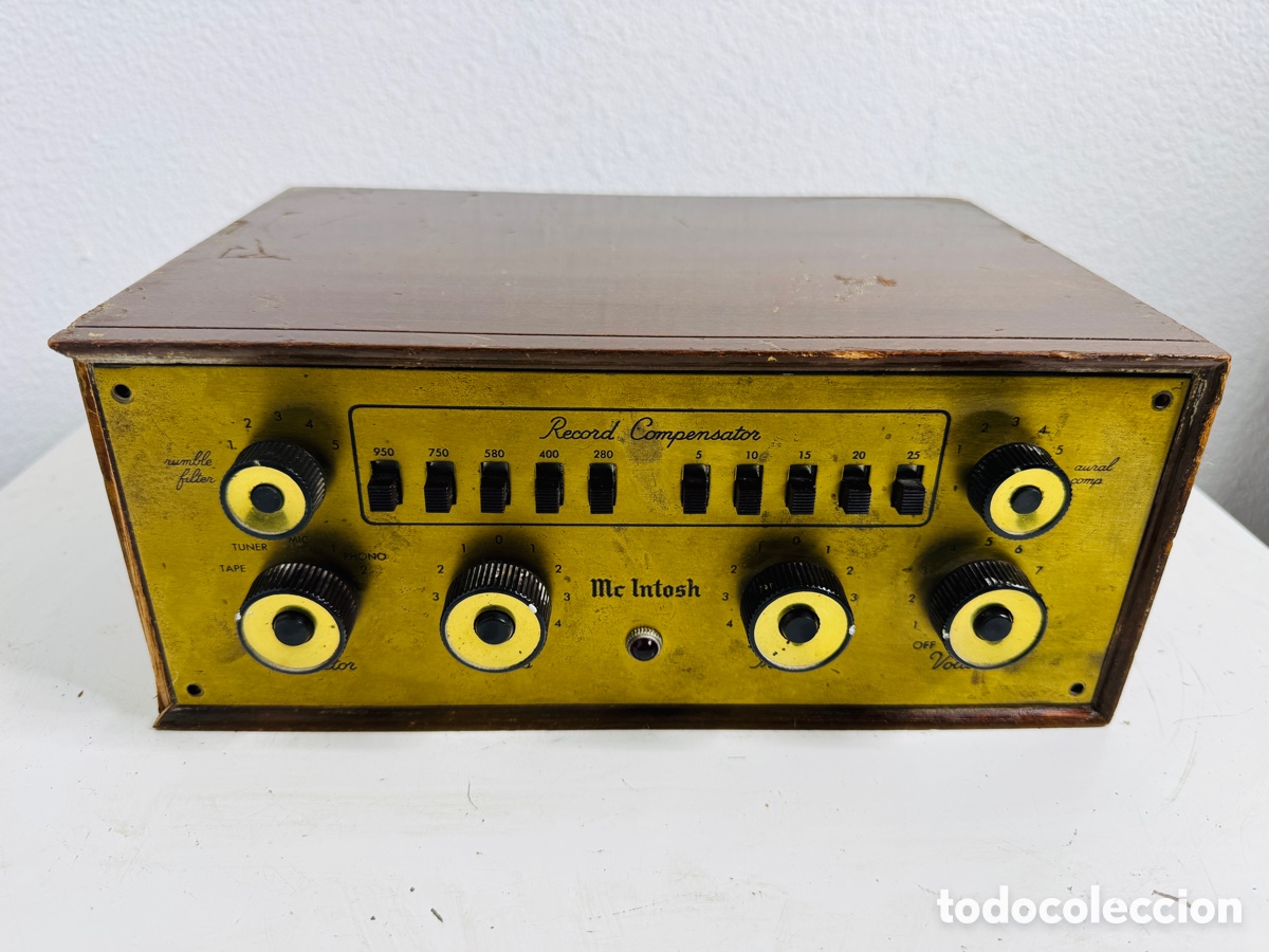 Segunda mano: McIntosh C8 monaural vacuum tube preamplifier - Foto 2