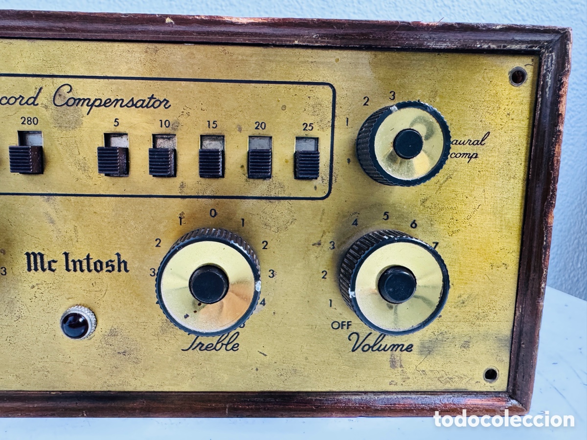 Segunda mano: McIntosh C8 monaural vacuum tube preamplifier - Foto 4