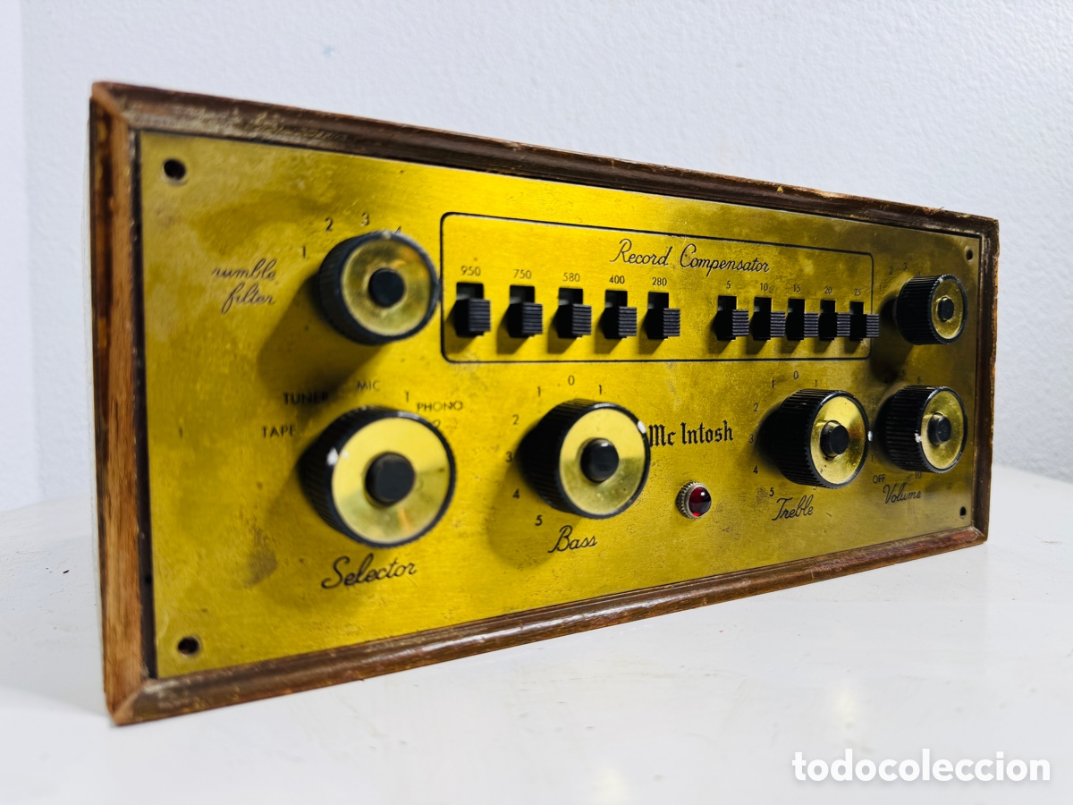 Segunda mano: McIntosh C8 monaural vacuum tube preamplifier - Foto 6