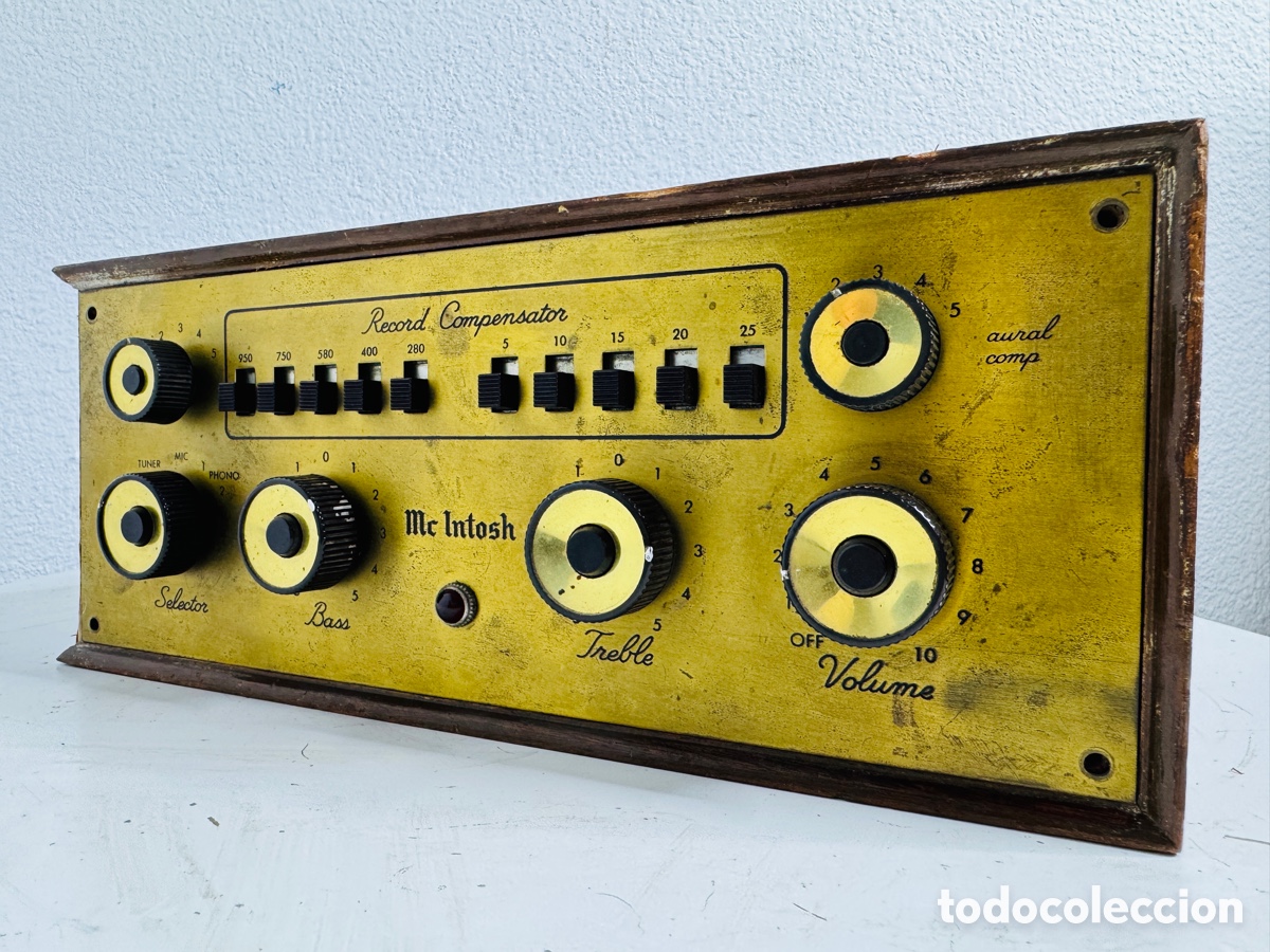 Segunda mano: McIntosh C8 monaural vacuum tube preamplifier - Foto 7