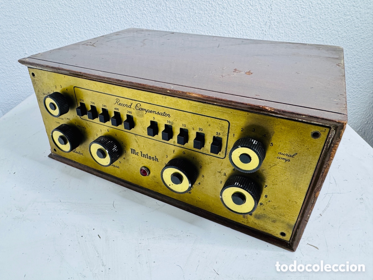 Segunda mano: McIntosh C8 monaural vacuum tube preamplifier - Foto 8