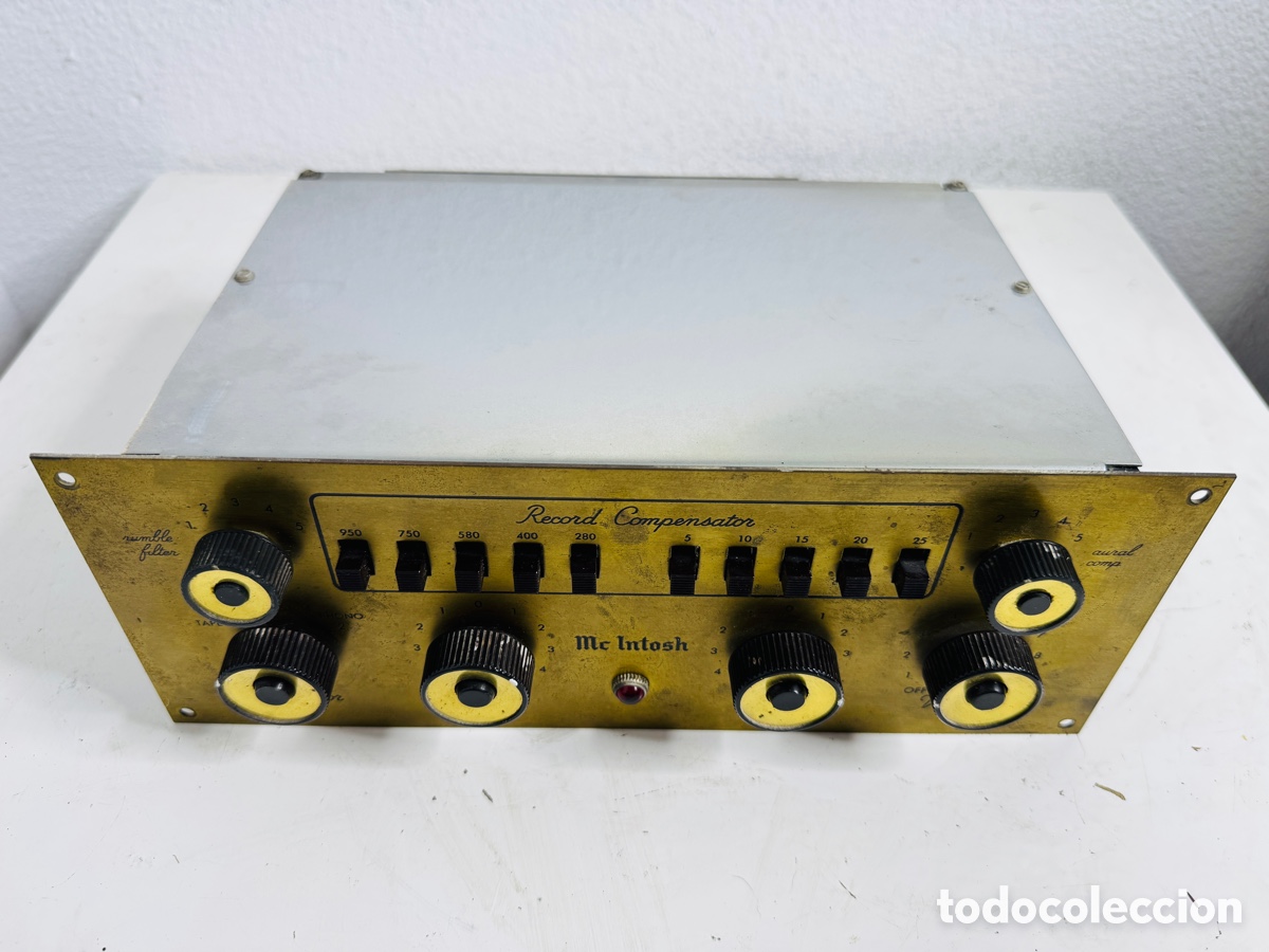 Segunda mano: McIntosh C8 monaural vacuum tube preamplifier - Foto 10