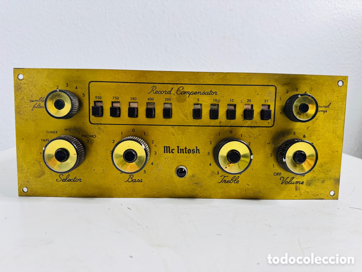 Segunda mano: McIntosh C8 monaural vacuum tube preamplifier - Foto 11