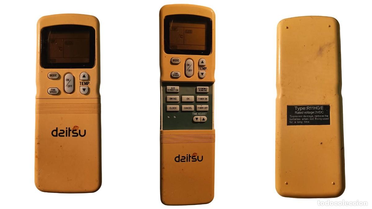 Segunda mano: Mando a Distancia DAITSU R11HG/E Aire Acondicionado Original - Foto 1