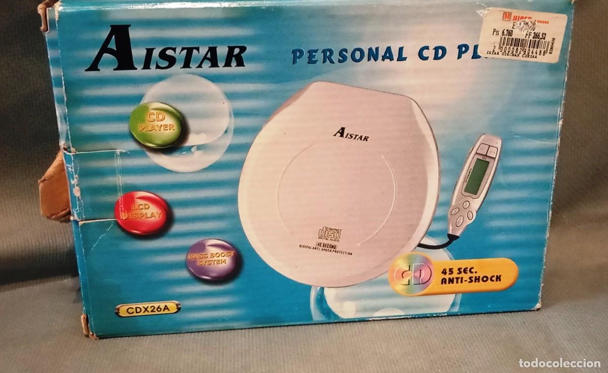 Segunda mano: Reproductor de CD personal Aistar CDX26A - Foto 1