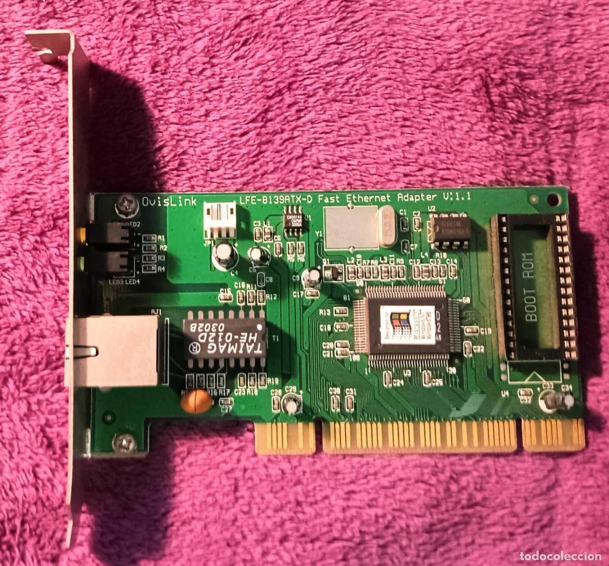 Segunda mano: Tarjeta de Red Fast Ethernet PCI D-Link DFE-530TX - Foto 1