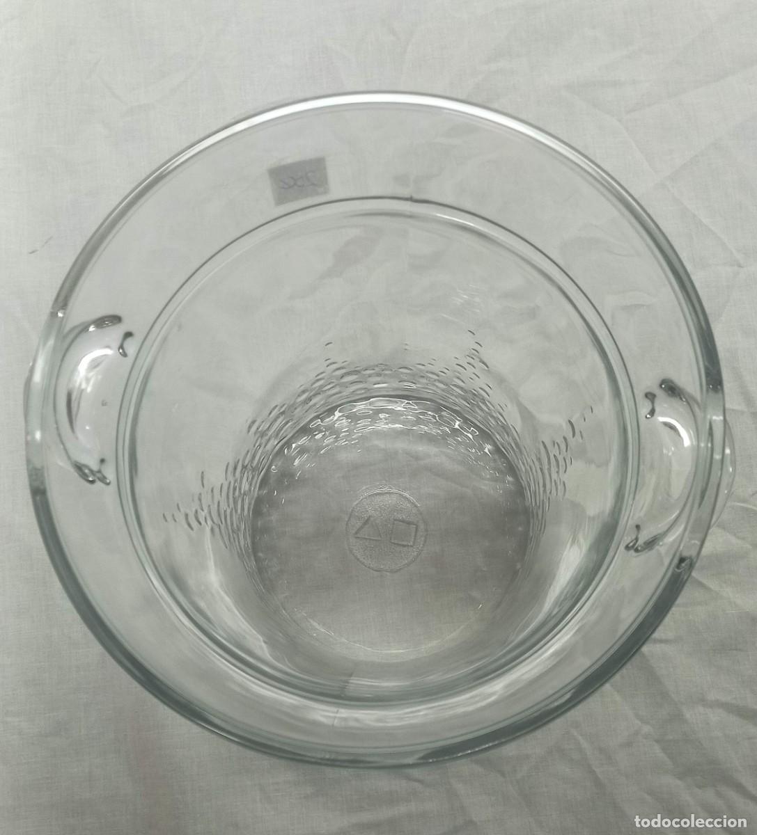 Segunda mano: Cubitera champanera de cristal con logotipo CAM - Foto 5