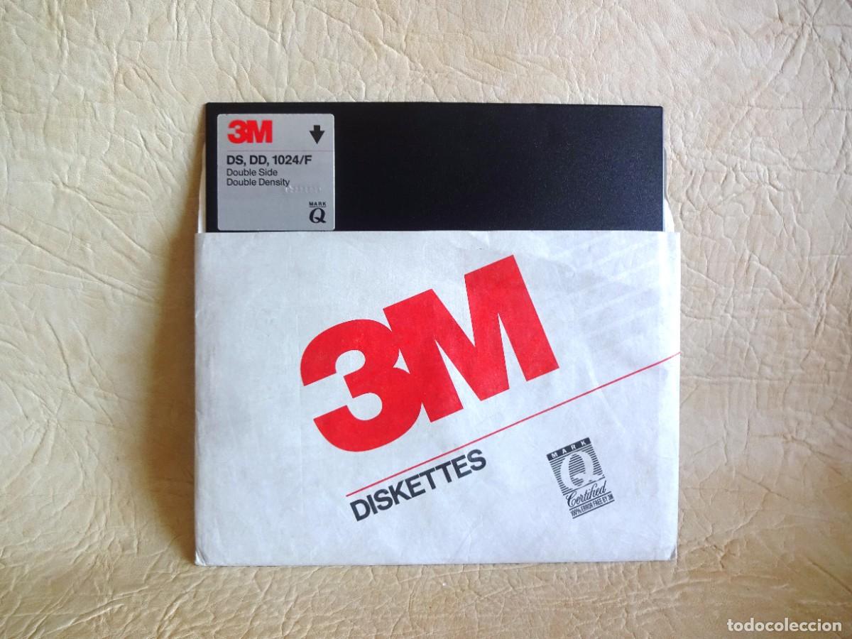 Segunda M&atilde;o: disco ordenador 3M diskettes DS DD 1024/F double side modelo muy grande