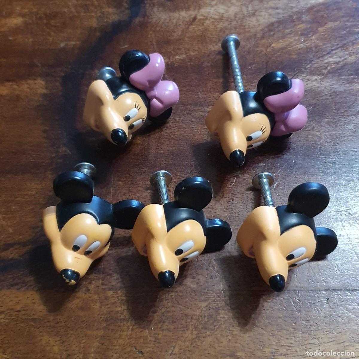Segunda mano: 6 Pomos Disney Mickey y Minnie para Mueble - Foto 1