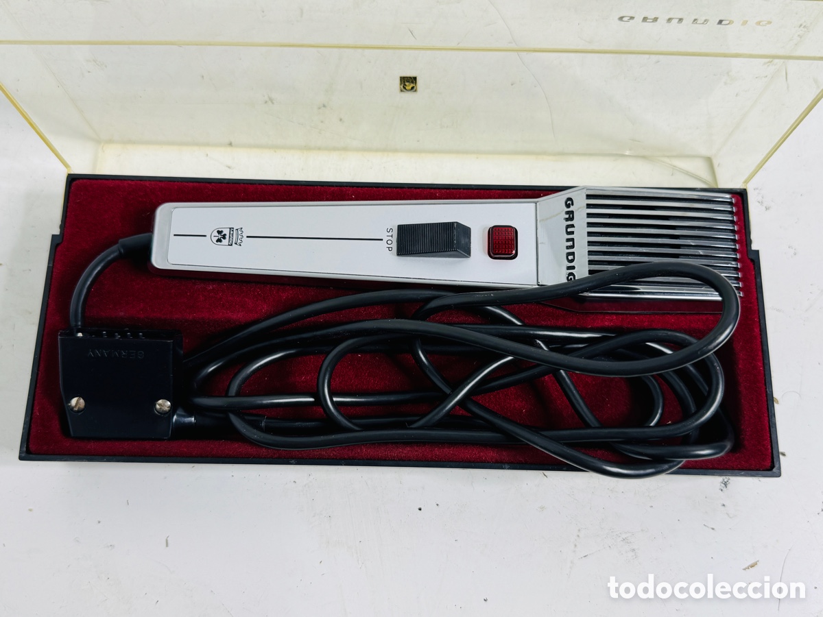 Segunda mano: Vintage Microphone Grundig Stenorette GDM519 - Foto 2