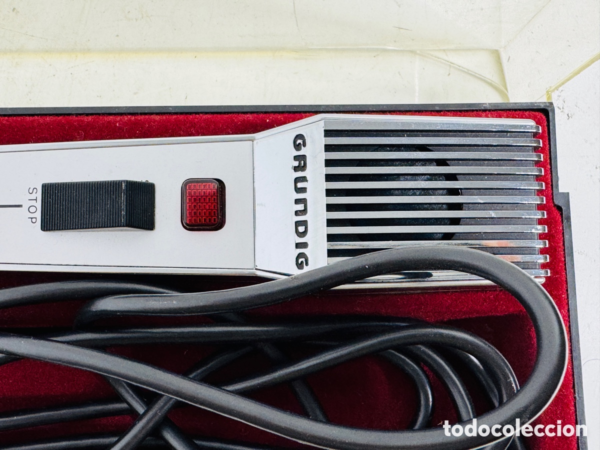 Segunda mano: Vintage Microphone Grundig Stenorette GDM519 - Foto 4