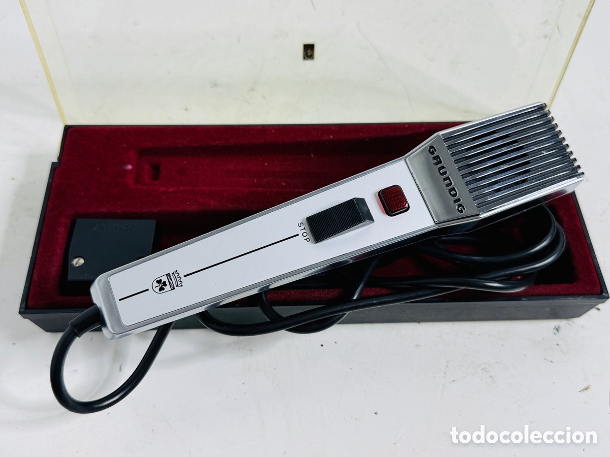 Segunda mano: Vintage Microphone Grundig Stenorette GDM519 - Foto 6